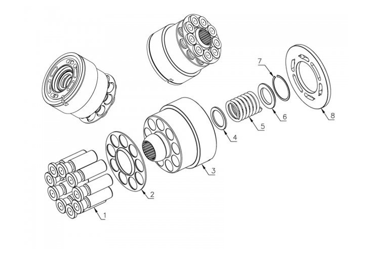 Sauer Danfoss SPV Serisi Hidrolik Pompa
